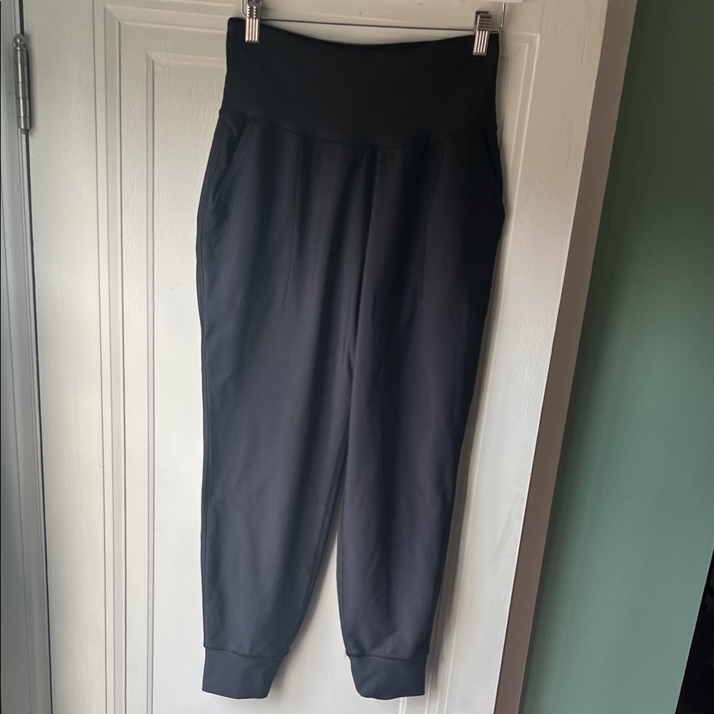 Black High-Waisted Joggers